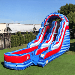 1 1750782564 15 FT All American Slide (Inflated Landing)
