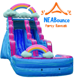 15' Rainbow Water Slide (Deep Pool)