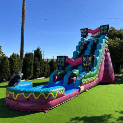 JCXD WS19LU 03 1756918131 19' Level Up Gamer Slide Deep Pool (Wet/Dry)